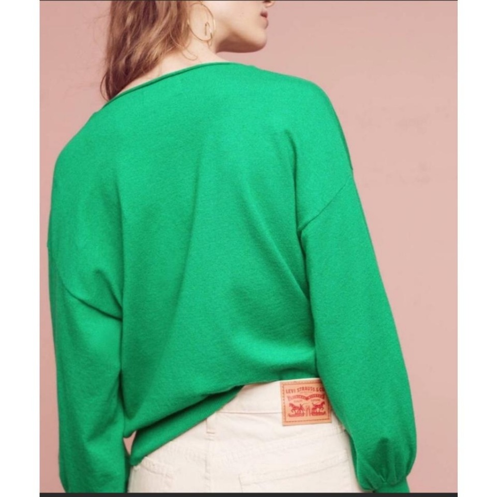 Anthropologie Line + Dot Green Sweater